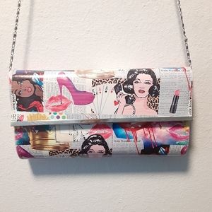 POP ART Clutch Purse